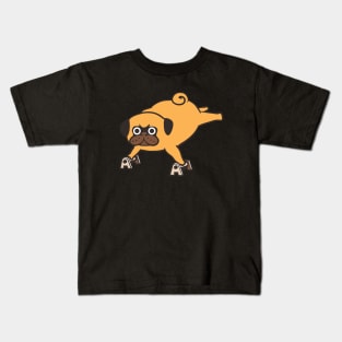 Pug Planche Kids T-Shirt